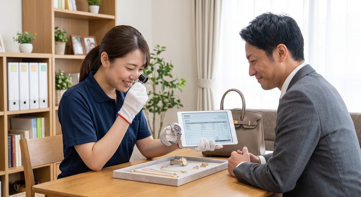 貴金属・時計の査定